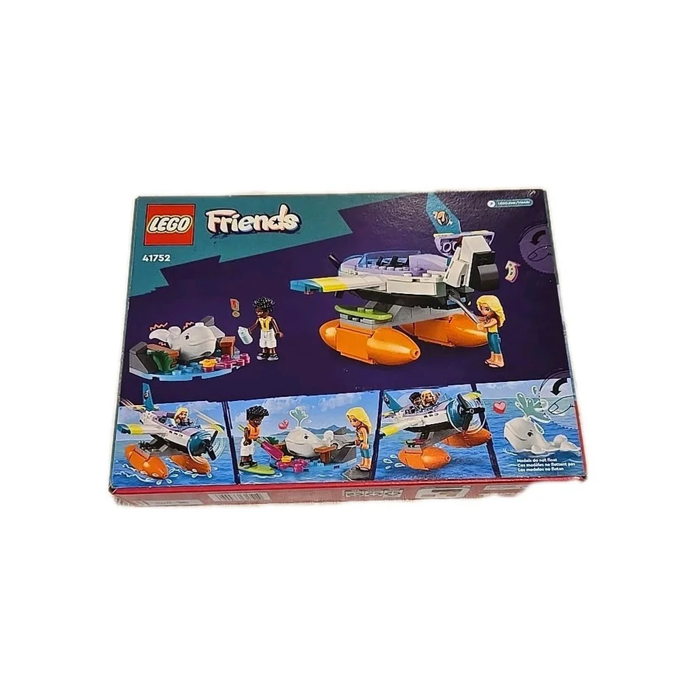 LEGO FRIENDS: Sea Rescue Plane (41752) NIB (235)